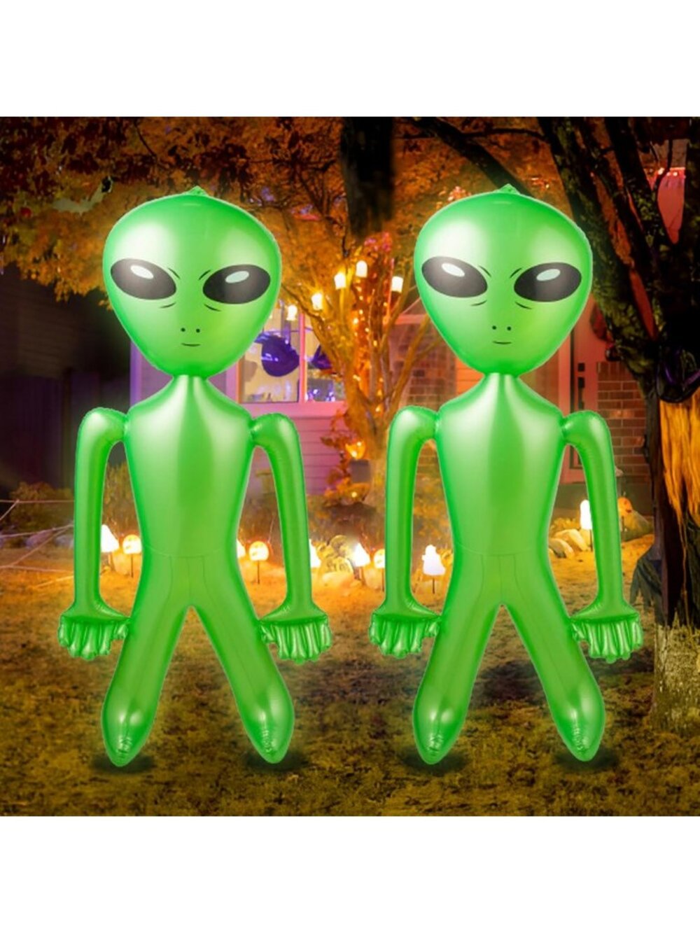 🎃60 Inch Halloween (5 Feet) Giant Alien Theme Party Favors Photo Prep & Decor